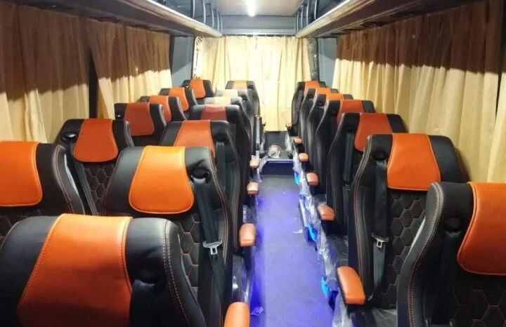 
								28 Seater | AC Luxury Bus | TATA Marcopolo full									