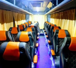 28 Seater | AC Luxury Bus | TATA Marcopolo