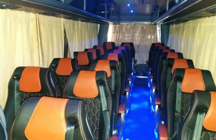 
								28 Seater | AC Luxury Bus | TATA Marcopolo full									