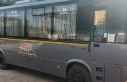 
										22 Seater Mini Bus Rent in Hyderabad full									