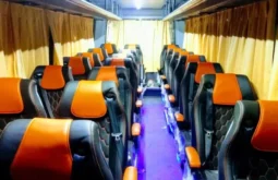 
										22 Seater Mini Bus Rent in Hyderabad full									