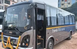 
										22 Seater Mini Bus Rent in Hyderabad full									